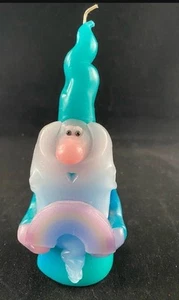 Zauberer Nordlicht Kerze Wee Wizards hält einen Regenbogen Made in USA - Bild 1 von 10