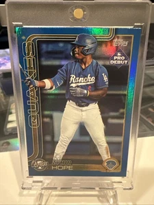 2025 Topps Pro Debut ZYHIR HOPE #PD-139 Blue Foil Color Match /150 🔥 Dodgers - Picture 1 of 4