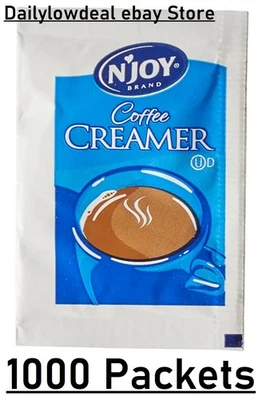 🔥 N'Joy Non-Dairy Powdered Creamer Packets 1,000 ct. FAST - Image 1 of 4