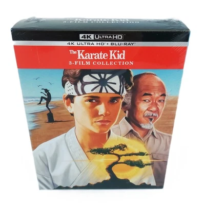 Karate Kid 1-3 Trilogie Collection - 4K Ultra HD Blu-ray - Deutscher Ton NEU OVP