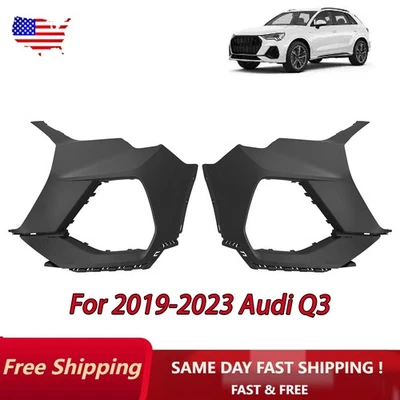Bumper Face Bar End Extension Front Left & Right Side Hand For Audi Q3 2019-2023 - Image 1 of 4