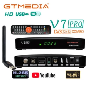 FullHD Digitaler TVSAT Receiver HDMI DVB-T2/S2 Tivusat Satelliten Empfänger PVR - Picture 1 of 11