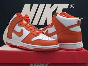 DS 2021 NIKE DUNK HI RETRO UK10.5 EU45.5 SYRACUSE OG BTTYS SB JORDAN 1 3 4 RARE - Picture 1 of 15