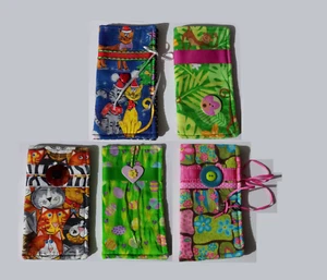 Custom Home Made Cover for Kid Adult Eye Glasses Sunglasses Check Book Accessory - Picture 1 of 10