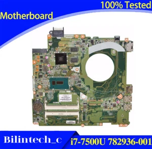 FOR HP Envy 15-K2 15-K Motherboard Supports i7-7500U GT840 2G 782936-001 - Picture 1 of 2