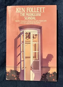 KEN FOLLETT The Modigliani Scandal SIGNED 1st/1st US Ed. Hard Cover Dust Jacket - Picture 1 of 12