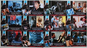 Time Guardian sci fi Spanish lobby card set 12 Tom Burlinson Carrie Fisher