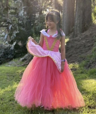 Girls’ Sleeping Beauty Aurora Costume Dress - Image 1 of 4