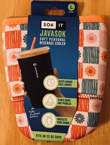 BOHO FLORAL SOK IT 30 - 32 OZ Cold Beverages Cups New In Packaging  - Picture 1 of 6