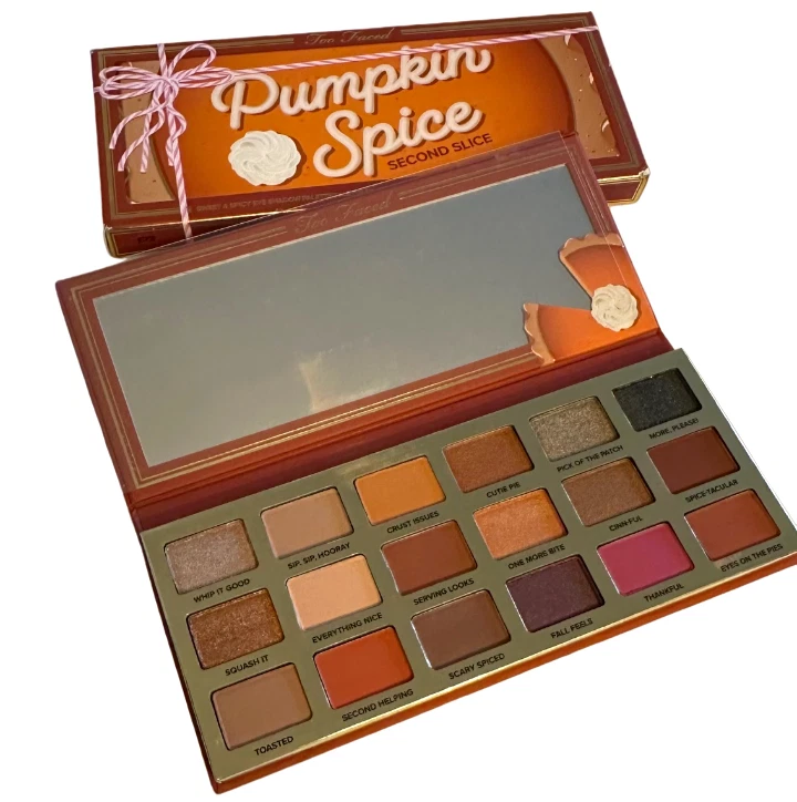 Too Faced Pumpkin Spice Second Slice Eyeshadow Palette 2022 -