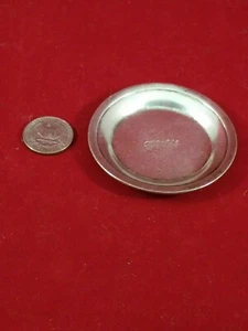 International Silver Company I.S. Co kleiner versilberter Teller mit Gravur "Kinder" - Bild 1 von 5