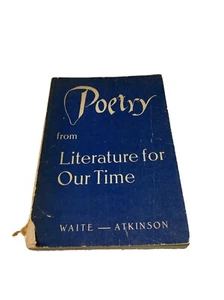Poetry Book from Literature for Our Time - Waite - Atkinson - Bild 1 von 6