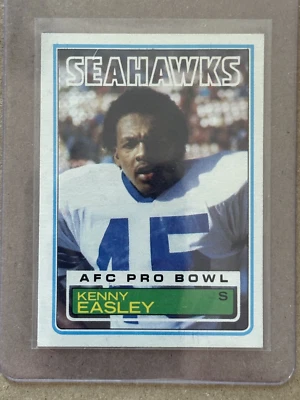 1983-1988 Topps Kenny Easley Collection RC #384 Seahawks NM-MT OR BETTER - Image 1 of 3
