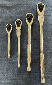 GEARWRENCH 4 Piece 84 Tooth 1/4" & 3/8" Drive Ratchet Set - Picture 1 of 7
