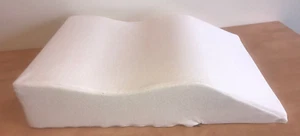 Ersatz Frotteebezug weiß für kurzes Venenkissen 65x50x20 cm - Bild 1 von 1