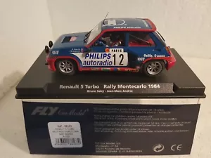 FLY 88163 A-1202 RENAULT 5 TURBO R MONTECARLO '84 #12 SABY - ANDRIE PHILIPS - Imagen 1 de 1