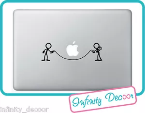 "Men Playing" Sticker for MacBookPro/Air 13 - MacBook Stickers