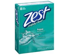 HRB - Zest Bath Bar - Zestfully Clean - AQUA with Vitamin E - 4 oz (8-BAR)
