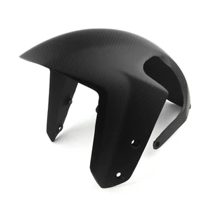 KTM 1390 1290 990 Super Duke R 100% Carbon Fibre Front Fender Mudguard 2013+ Mat - Picture 1 of 5