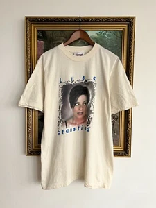 Vintage 1997 Lisa Stansfield World Tour 1997/8 White T-shirt Sz M - Imagen 1 de 17