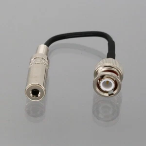 BNC Male to 3.5mm Stereo 1/8" TRS Jack Monitor Decoder DVR Audio Cable 4"~16FT - Picture 1 of 5