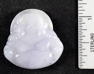 Jadeite BUDDHA (#06) - Flat Stone Ideal for Pendant - Picture 1 of 1