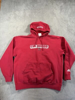 VINTAGE Colorado Rockies Sweater Adult Large RED Adidas Mens MLB Baseball Y2K - Image 1 of 4