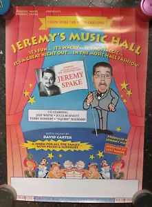 Poster for 'Jeremy's Music Hall' with Jeremy Spake (Mr Airport) - Picture 1 of 4