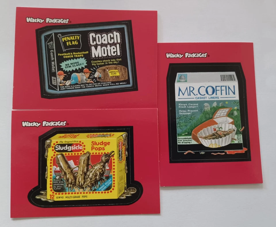 Wacky Packages  2004 all new series 1 promo set of 3 cards - Image 1 of 1