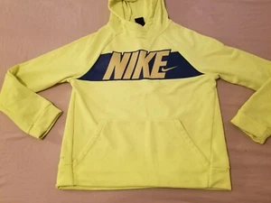 Boys Nike Hoodie Sweater XL Green Athletic Gym Workout - Picture 1 of 8