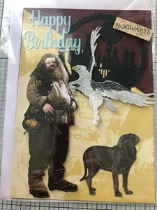 BIRTHDAY CARD, HANDMADE DISNEY'S ALL ABOUT HARRY POTTER [10 CHOICES AVAILABLE] - Picture 1 of 12