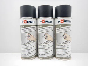3x SCHWARZ SEIDENGLÄNZEND RAL 9005 LACK LACKSPRAY SPRAY SPRAYDOSE 400ML - Bild 1 von 2