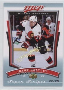 2007-08 Upper Deck MVP Super Scripts /25 Dany Heatley #251