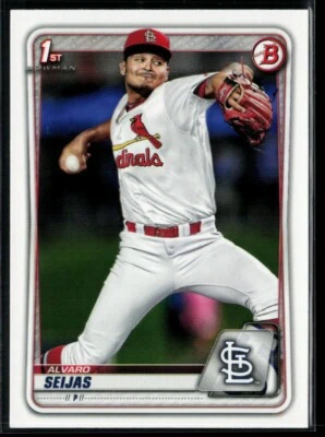 2020 Bowman Prospects #BP-60 Alvaro Seijas *1st Bowman* RC - Image 1 of 2