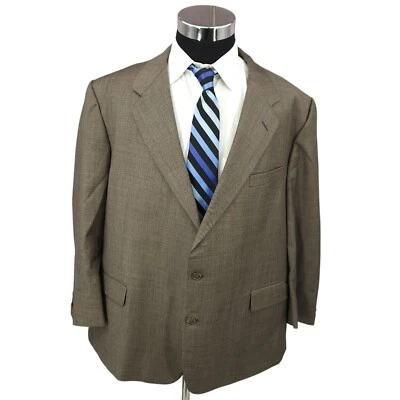 Blazer Hickey Freeman Para Hombres 48 Gris Lana Worsted Abrigo Deportivo Chaqueta 2 Botones Foto 1 de 4