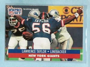 LAWRENCE TAYLOR - 1991 Pro Set - #602 - Giants - Comb. Shipping - Picture 1 of 1