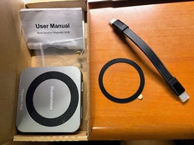 Magnetic 9-in-1 USB-C Docking Station + 1TB SSD – M.2 Enclosure - Image 1 of 4