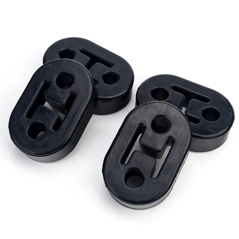 4x BLACK Polyurethane Exhaust Hangers for SUBARU IMPREZA STI 2.0-2.5 - Image 1 of 1
