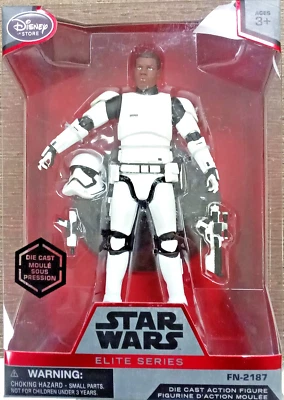 星球大战精英系列迪士尼商店芬兰人 FN-2187 压铸可动人偶全新 — 第 1/2 张图片