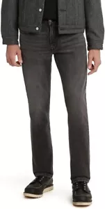 Jeans Levi's uomo 514 taglio dritto Midnight worn nero taglia W32 X L30 ~NUOVO~ - Foto 1 di 3