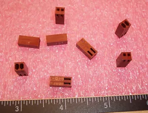 QTY (100) 2 POSITION CRIMP HOUSING RECEPTACLES 2.54mm KK254 22-01-2021 MOLEX - Picture 1 of 2