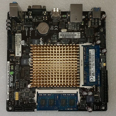 ASUS J1800-K/K30AM-J/DP_MB Mini-ITX Motherboard Intel Celeron J1800 2.4GHz 8GB - Image 1 of 4