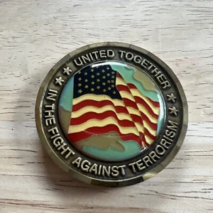 Pentagono Mai Dimenticare 2001 - Moneta Uniti Insieme nella lotta al terrorismo - Foto 1 di 6