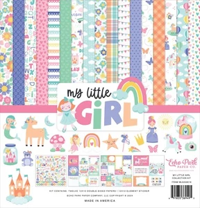 KIT COLECCIÓN ECO PARK - MI NIÑA - 12"X12" - 12 HOJAS + HOJA ADHESIVA - Imagen 1 de 14