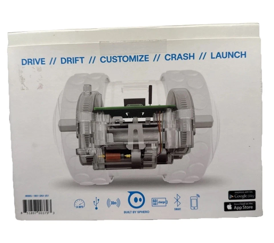 Sphero Ollie Robot App-Controlled White Remote Control With Charger - Image 1 of 4