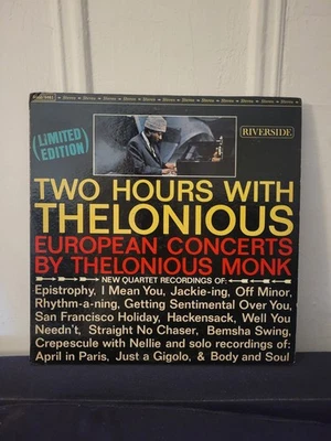 Thelonious Monk.Two Hours.Orig.Riverside 9460-61.(2 Lp's).Reel Tape/Mic.Logo.Ex Foto 1 de 4