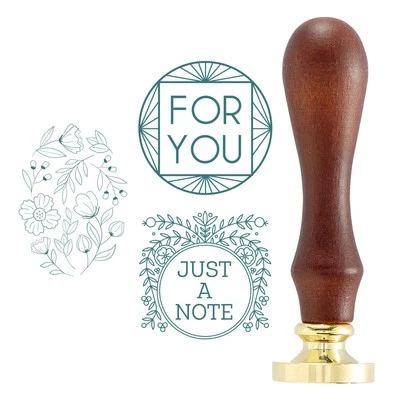 Paquete de 3 estampillas de sello de cera Spellbinders - Juego 1, WS-089 Foto 1 de 4