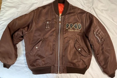 Rare Vintage Pepe Jeans 'Maverick' Reversible Flight Bomber Jacket - 1993 - Imagen 1 de 4