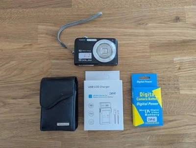 Casio Exilim EX-Z20 8.1MP Digital Camera With Charger & 2 Batteries Working - Image 1 of 4