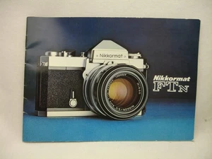 Nikon - Nikkormat FTn - 35mm SLR Camera - Vintage Brochure - Booklet - Picture 1 of 5